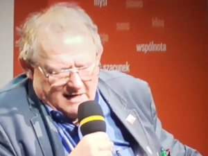 Michnik szczuje w ukraińskiej prasie: "Kaczyński chce rozmawiać z Poroszenką jak Sobieski z Chmielnickim"