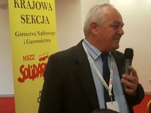 Bolesław Potyrała Przewodniczącym Rady Krajowej Sekcji Górnictwa Naftowego i Gazownictwa NSZZ "S"