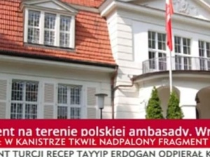 Próba podpalenia polskiej ambasady w Berlinie.