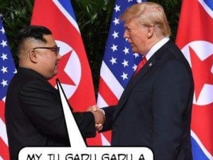 Donald Trump i Kim Dzong Un rozmawiali o Polsce? Mem nie pozostawia złudzeń...