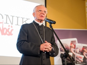 Abp Jędraszewski na #CzłowiekRokuTS: "S" znakiem sprzeciwu dla jednych, znakiem nadziei dla drugich