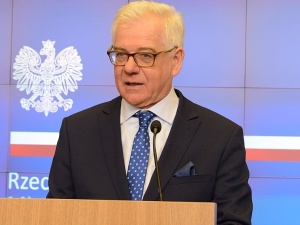 Jacek Czaputowicz: KE ma świadomość, że nie uzyska większości wśród państw dla swojej polityki