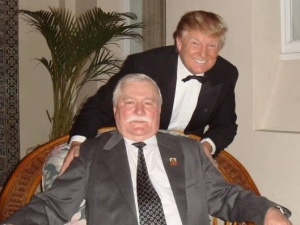 Lech Wałęsa skromnie: Jak widać i dla Trumpa moja historia była inspiracją do działania