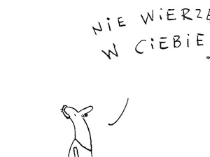 [Kliknij aby zobaczyć całość] Nowy rysunek Michalskiego: ateista