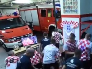 [video] Służba nie drużba. Chorwaccy strażacy w akcji