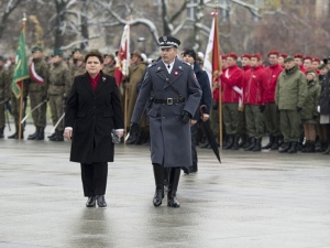 Premier Beata Szydło na centralnych obchodach Narodowego Święta Niepodległości