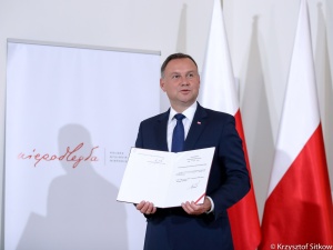 Andrzej Duda podpisał ustawę ustanawiającą Medal Stulecia Odzyskanej Niepodległości