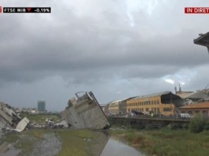 Tragedia we Włoszech. Zawalił się wiadukt autostrady. Są zabici