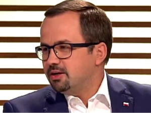 [video] Marcin Horała: Niemiecki kornik jest reakcyjny i należy go zwalczać, w Polsce reakcyjny jest rząd