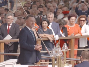 [video] Prezydent Duda: Chciałem oddać Wam głęboki pokłon za niezłomność w staniu przy polskiej ziemi