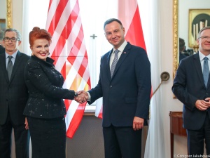 Prezydent Andrzej Duda przywitał nowych ambasadorów USA i Iranu w Polsce