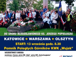 Ruszył XIII Bieg Pamięci ku czci Męczenników Stanu Wojennego Katowice-Warszawa