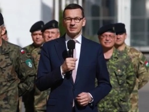 [video] Premier Morawiecki w Szczecinie: "Trzeba się gotować do wojny, jeżeli chce się..."