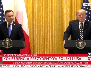 [video] Prezydent Trump po spotkaniu z Prezydentem Dudą: Nasz sojusz nigdy nie był tak mocny