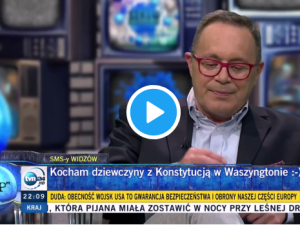 [Wideo] Telefon pana Stanisława z Bydgoszczy obnażył hipokryzję prowadzących "Szkło Kontaktowe"...