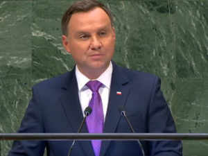 [Video] Andrzej Duda: Pokusy koncertu mocarstw zagrażają stabilności światowej