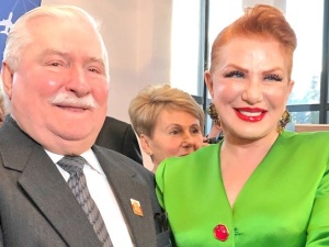 Georgette Mosbacher do Wałęsy: To zaszczyt. Krzysztof Wyszkowski ostro komentuje