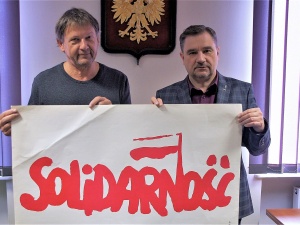 NSZZ "Solidarność" i twórca logo Związku Jerzy Janiszewski bliscy porozumienia