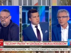 [video] Strzeżcie dzieci. Lewicowy aktywista w TVP Info o "7-letnich lesbijkach" i "8-letnich gejach"