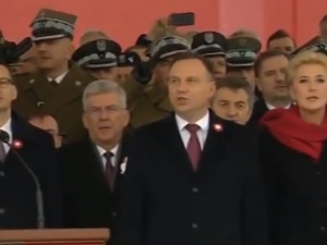 [video] Cała Polska odśpiewała z Prezydentem Hymn Narodowy!