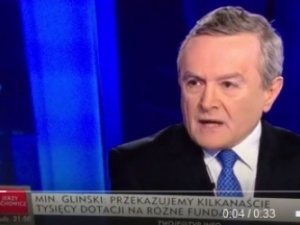 Prof. Gliński: Przykro mi, że w TVP - po zmianie, na którą harowałem tyle lat - jest taki dom wariatów!