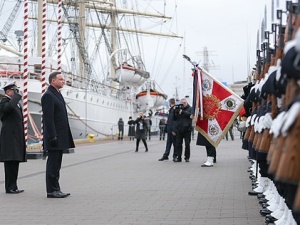 Obchody 98. rocznicy odtworzenia Marynarki Wojennej RP z udziałem Prezydenta Andrzeja Dudy