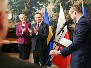 Prezydent Andrzej Duda z Małżonką rozpoczęli trzydniową oficjalną wizytę w Szwecji