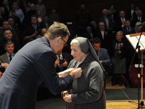 Ceremonia wręczenia Krzyży Wolności i Solidarności w Bielsku-Białej