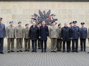 Prezydent w Sztabie Generalnym m.in. o reformie dowodzenia