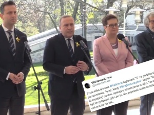 "Grzesiu zobaczył sondaże. Strajk się nie opłaca, więc nauczyciele nara". Komentarze po konferencji KE