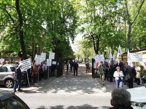 Protest geologów trwa