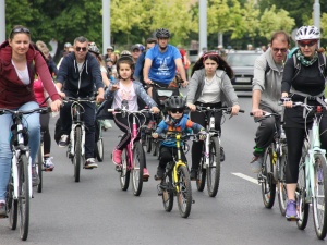 Niedziela dla rodziny. Ulicami Lublina przejechał 9. Rodzinny Rajd Rowerowy