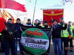 Protest portowców w Danii: „Przeładunki to nasza sprawa”