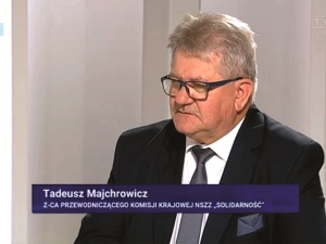 Tadeusz Majchrowicz: Wyższa płaca minimalna to efekt ciężkiej pracy „Solidarności”