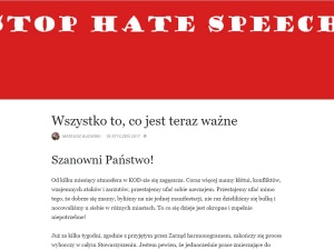 Kijowski apeluje do KOD: "Nie obrażajmy, nie opluwajmy, nie poniżajmy!" A Jak obrażał Kijowski?