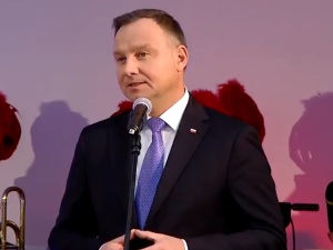 Prezydent Duda: "Bo Solidarność to jeden za wszystkich - wszyscy za jednego"