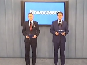 Ryszard Petru zmienia wersję Rabieja: "Za obozy zagłady odpowiedzialność ponoszą nazistowskie Niemcy"