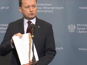 Min. Błaszczak o ustawie uszczelniającej granice: Chodzi o procedury ułatwiające wydalanie z Polski