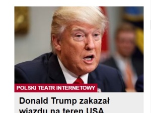 GW na dnie manipulacji: "Donald Trump zakazał wjazdu na teren USA Polakom. MSZ: I dobrze" + komentarze