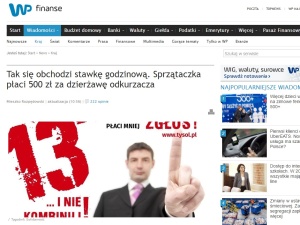 13zł i nie kombinuj. Odbiór społeczny akcji na przykładzie komentarzy na WP.pl. Wnioski? Entuzjastyczne