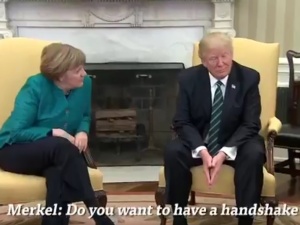 [video] Warto zobaczyć. Merkel vs. Trump. A podobno to Polska jest "izolowana"