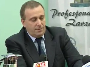 [video] Szef gabinetu cieni, Grzegorz Schetyna, odpowiada na przywitanie postaci z zaświatów