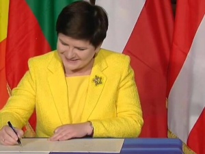 Beata Szydło po podpisaniu Deklaracji Rzymskiej: "... udało się uzgodnić i potwierdzić jedność Unii.."