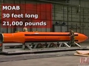 USA zrzuciły w Afganistanie bombę GBU-43B "matkę wszystkich bomb"