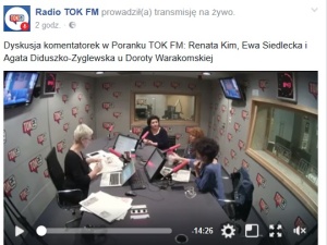 Publicystki w TokFM: "PiS straszy uchodźcami, a biją i gwałcą biali mężczyźni i katolicy". Czego się bać?