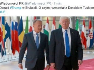 Spotkanie Trumpa z Tuskiem