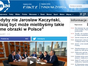 Piekło zamarzło. TVN24 chwali Jarosława Kaczyńskiego?