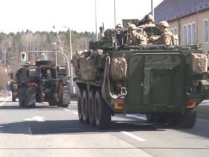 Międzynarodowe siły NATO ćwiczyły obronę tzw. przesmyku suwalskiego na granicy polsko-litewskiej