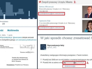 Wpadka ratusza stolicy? Urzędnicy założyli fake'owe konto?