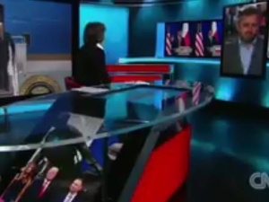 [video] Bartosz Wieliński z GW skarży się w CNN na wizytę Donalda Trumpa w Polsce